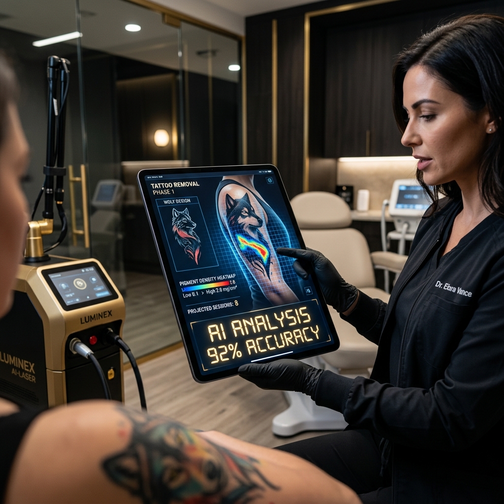 AI-assisted tattoo removal
