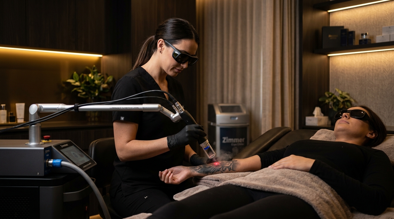 Pain management in tattoo removal