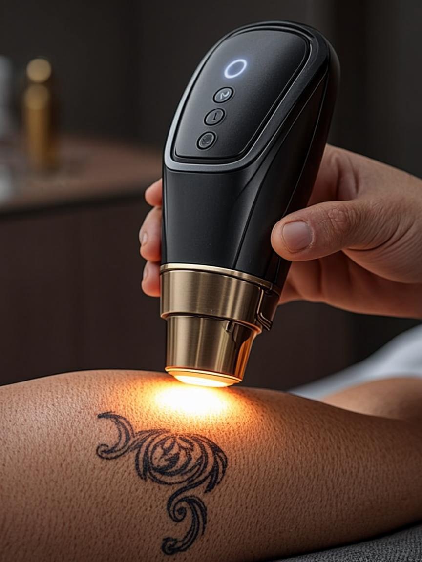 Digital skin analysis for tattoo removal