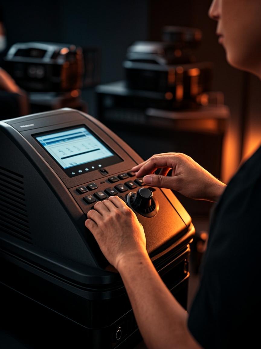 Custom laser calibration and settings