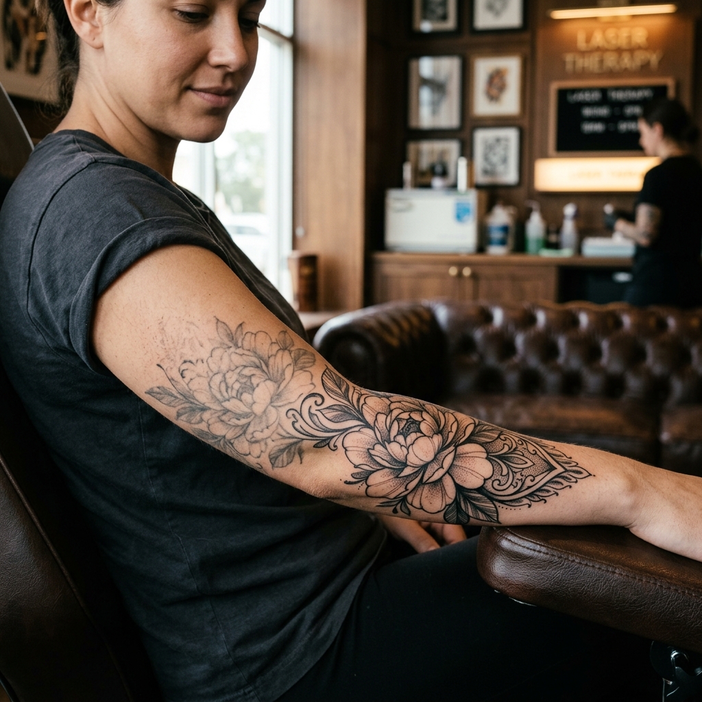 Cover-Up Tattoo Removal at ZOE Studio